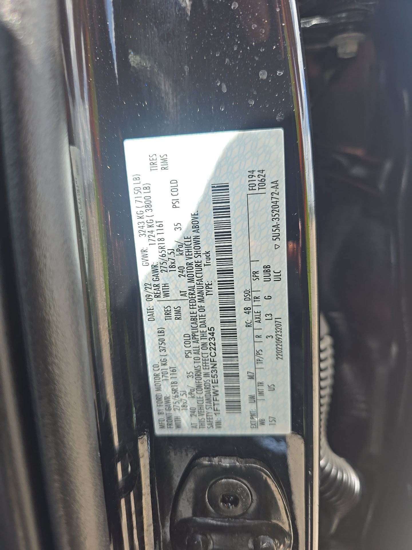 2022 Ford F-150 XLT AWD
