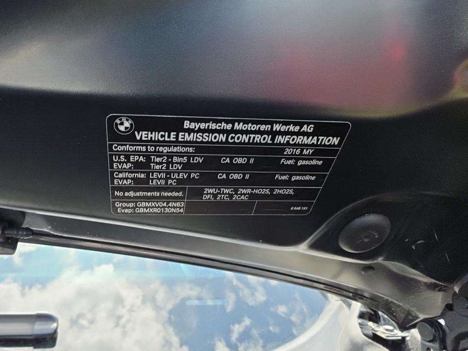 2016 BMW 5 Series 550i xDrive AWD