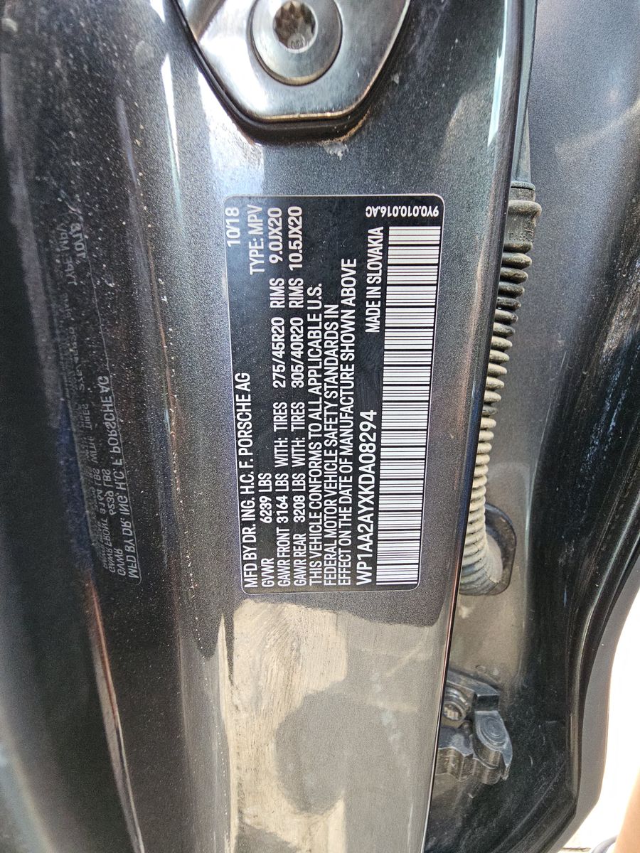 2019 Porsche Cayenne Base AWD