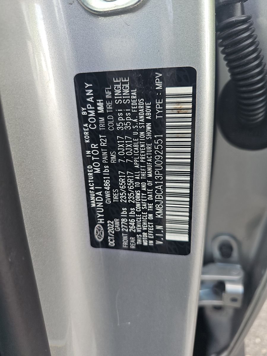 2023 Hyundai Tucson Hybrid Blue AWD
