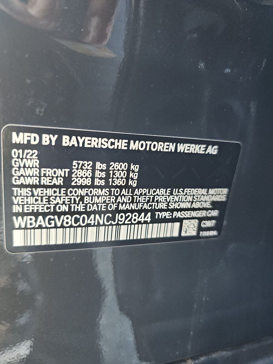 2022 BMW 8 Series M850i xDrive AWD
