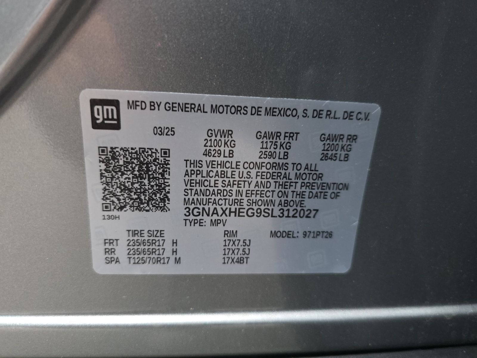 2025 Chevrolet Equinox LT FWD