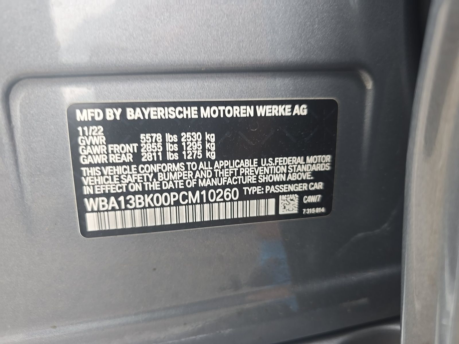 2023 BMW 5 Series M550i xDrive AWD