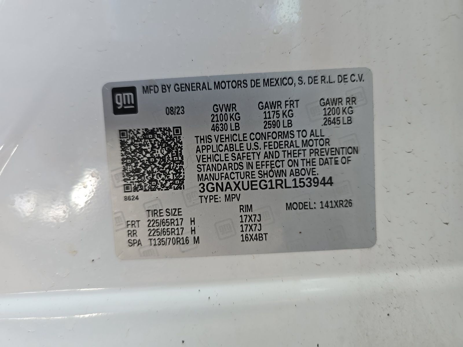 2024 Chevrolet Equinox LT AWD