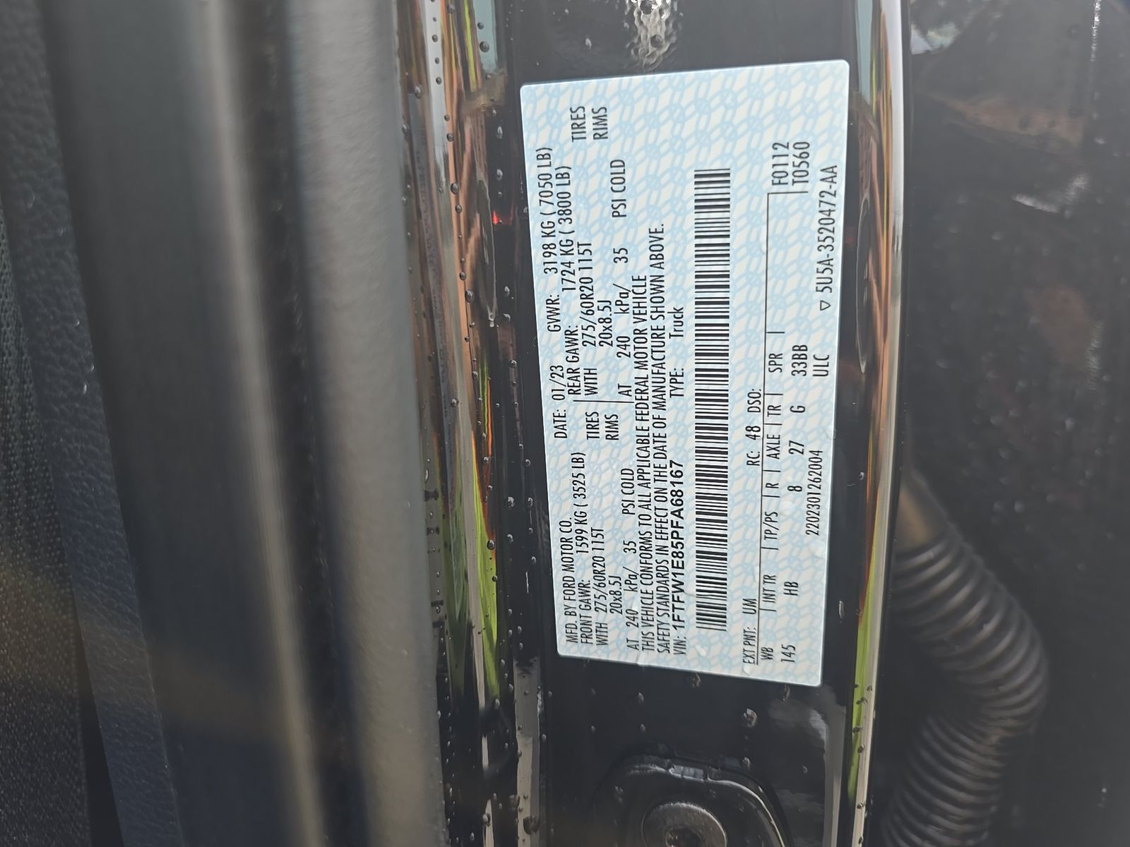 2023 Ford F-150 Lariat AWD