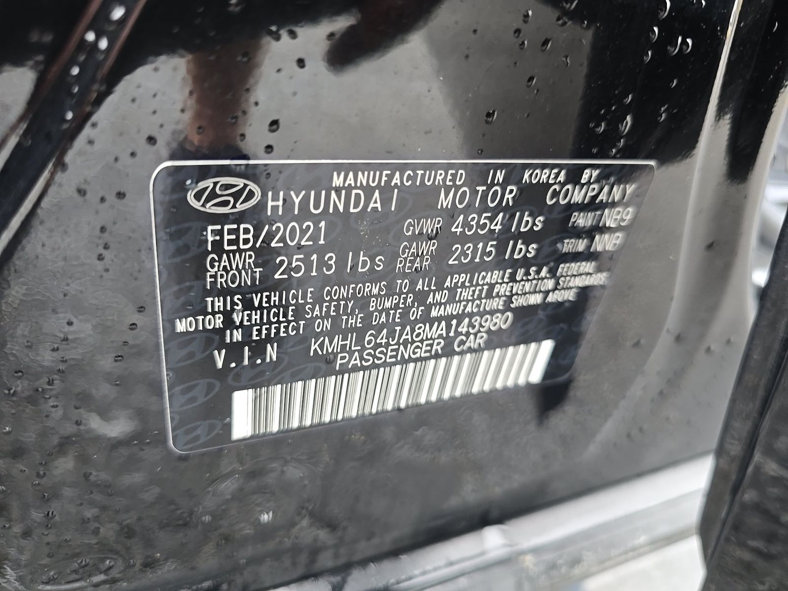 2021 Hyundai Sonata SEL FWD