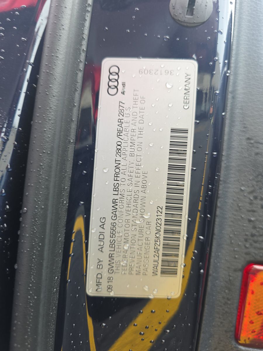 2019 Audi A6 3.0T Premium Plus AWD