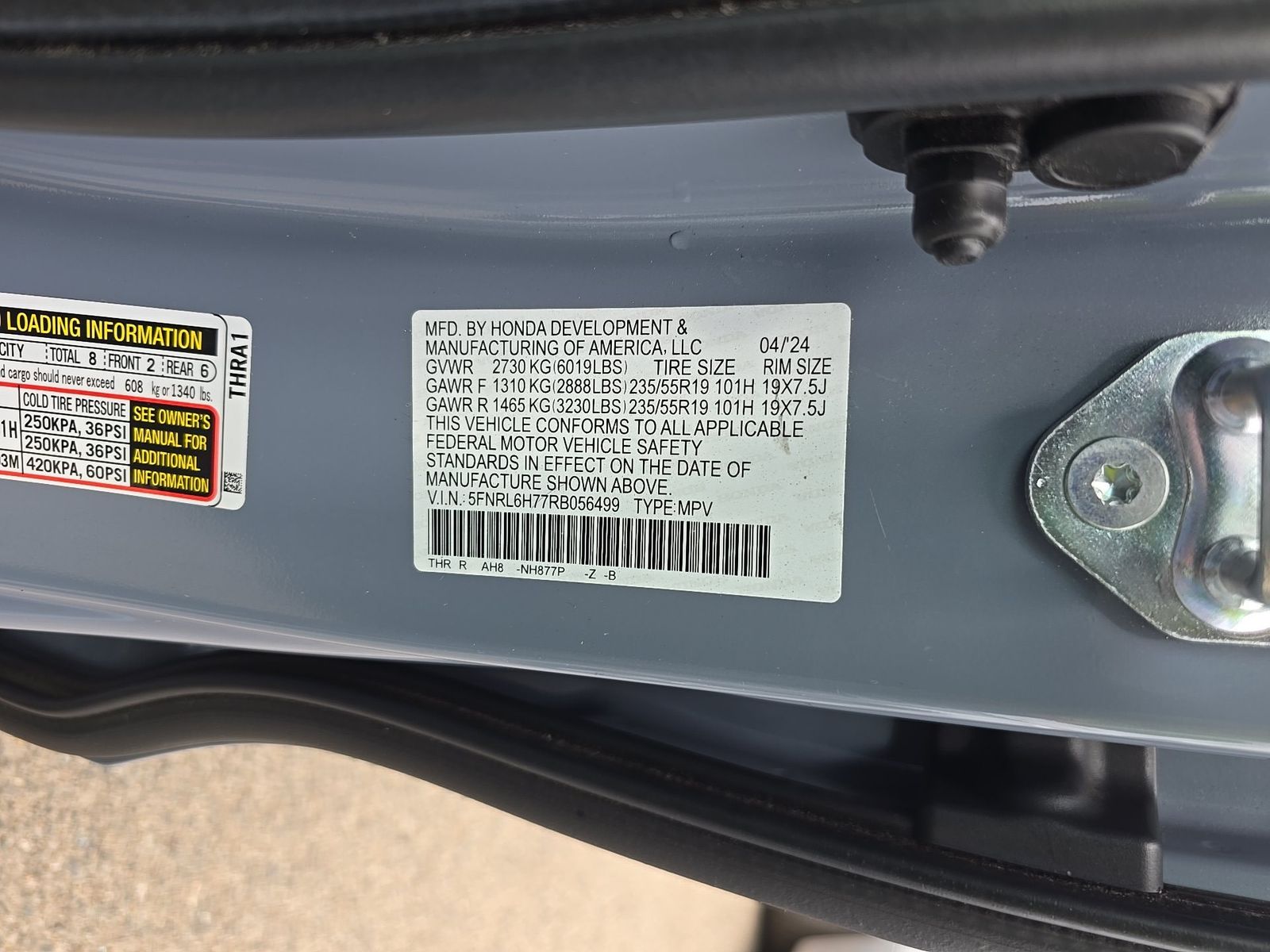 2024 Honda Odyssey Sport FWD