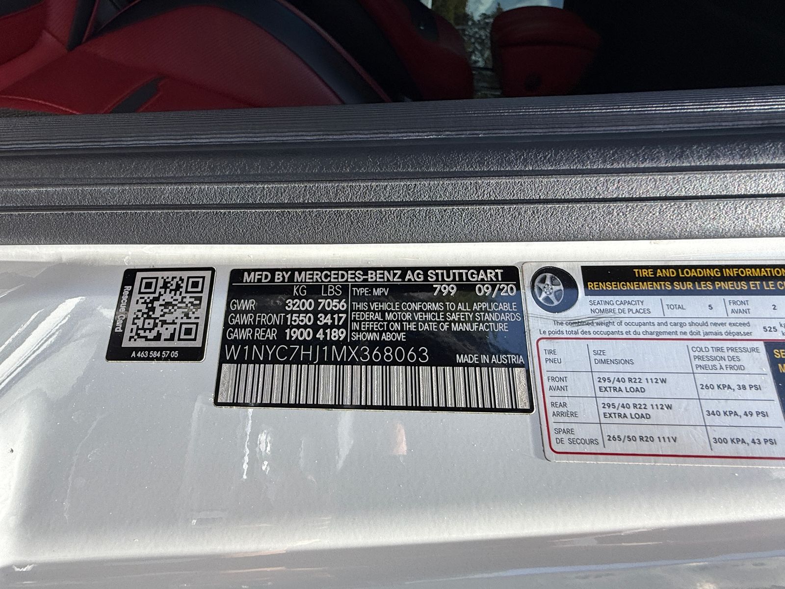 2021 Mercedes-Benz G-Class AMG G 63 AWD