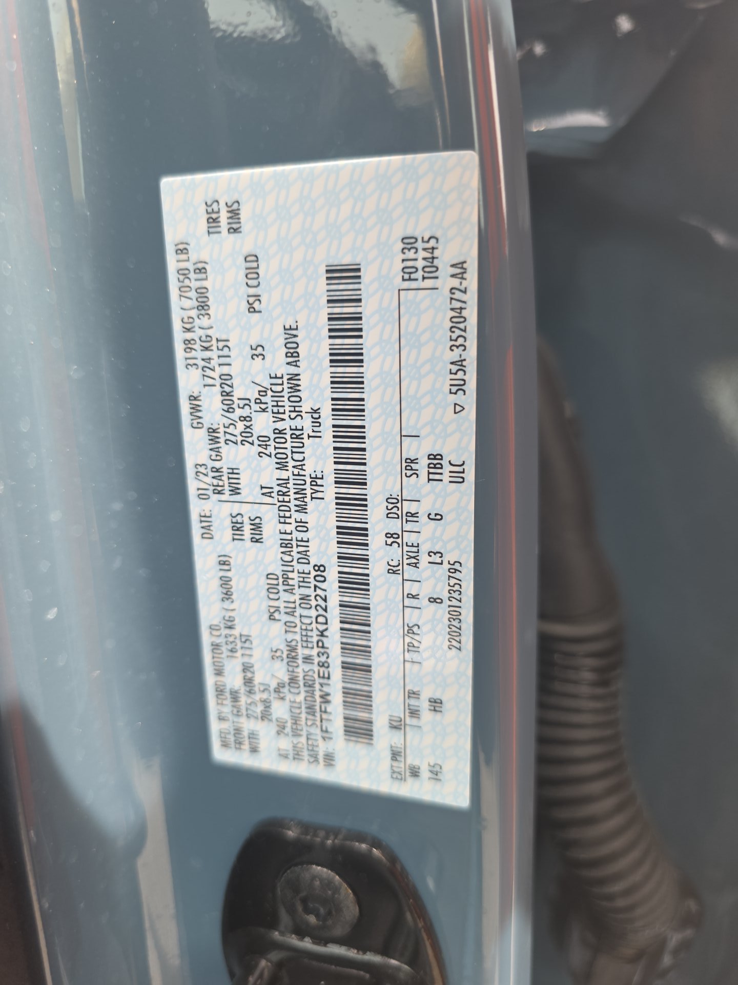 2023 Ford F-150 Lariat AWD