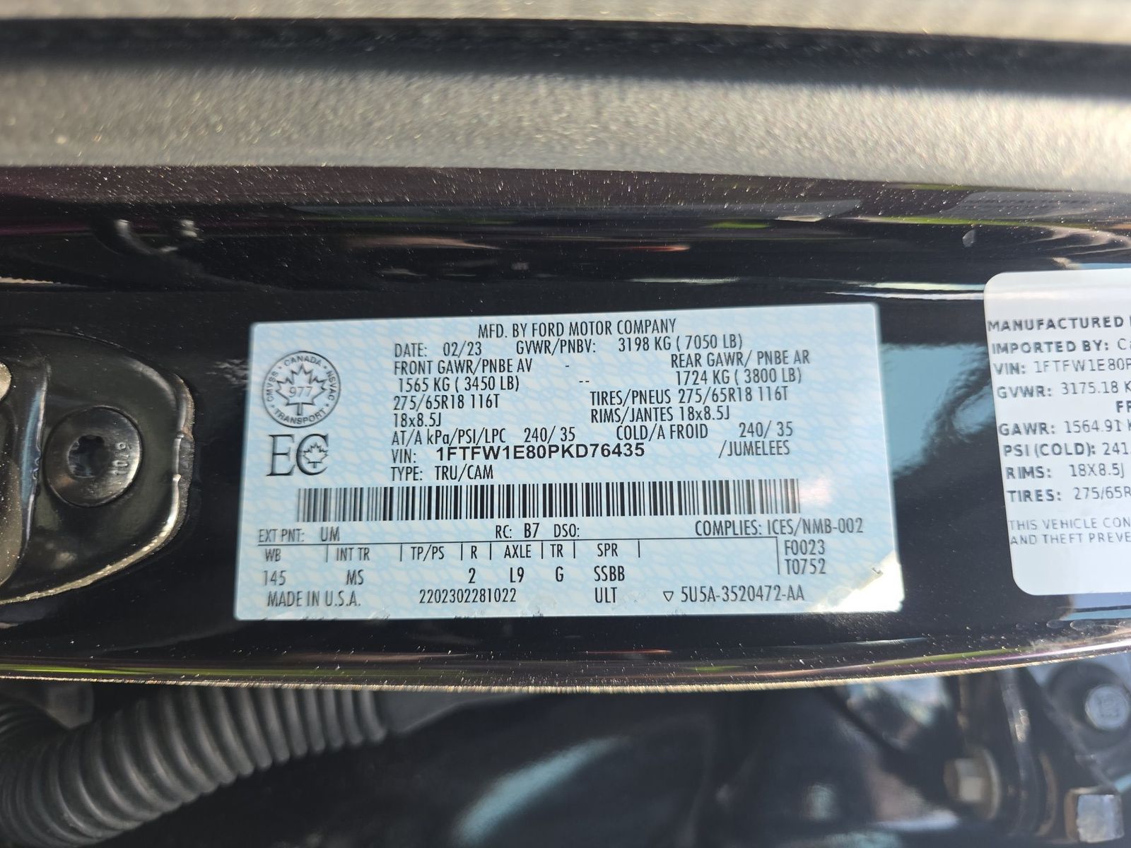 2023 Ford F-150 XLT AWD