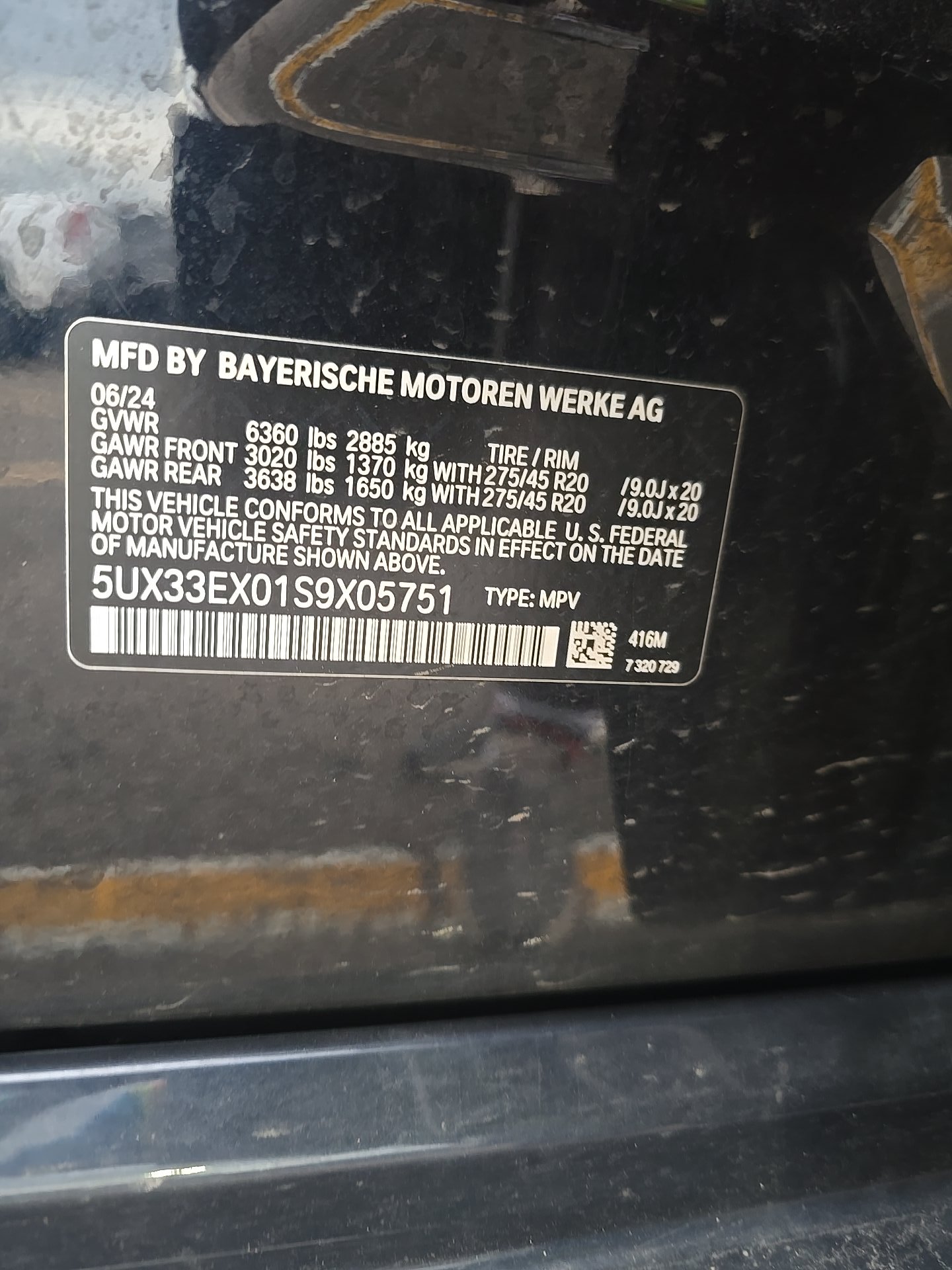 2025 BMW X6 xDrive40i AWD