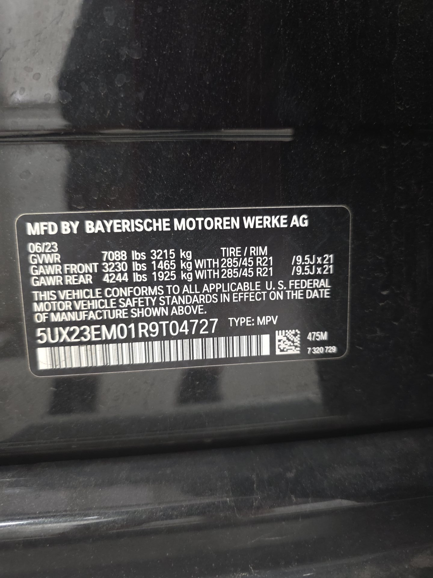 2024 BMW X7 xDrive40i AWD