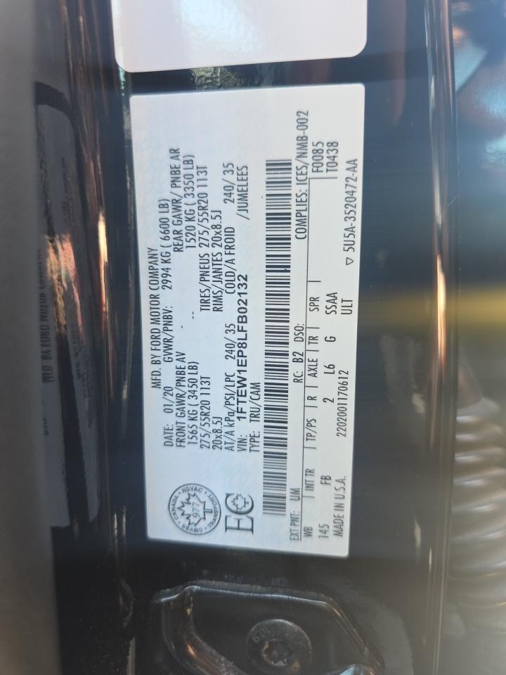 2020 Ford F-150 XLT AWD