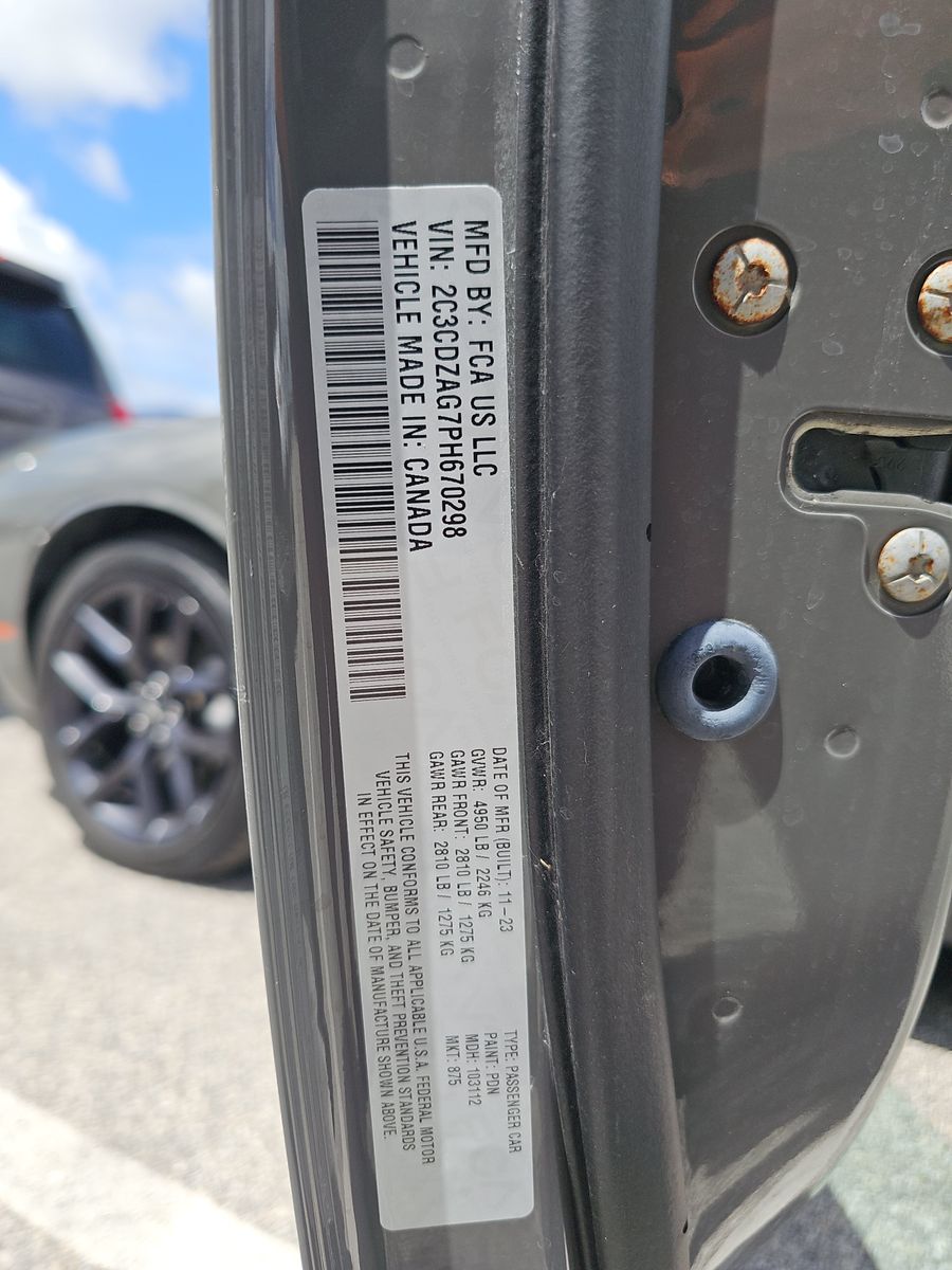 2023 Dodge Challenger SXT RWD