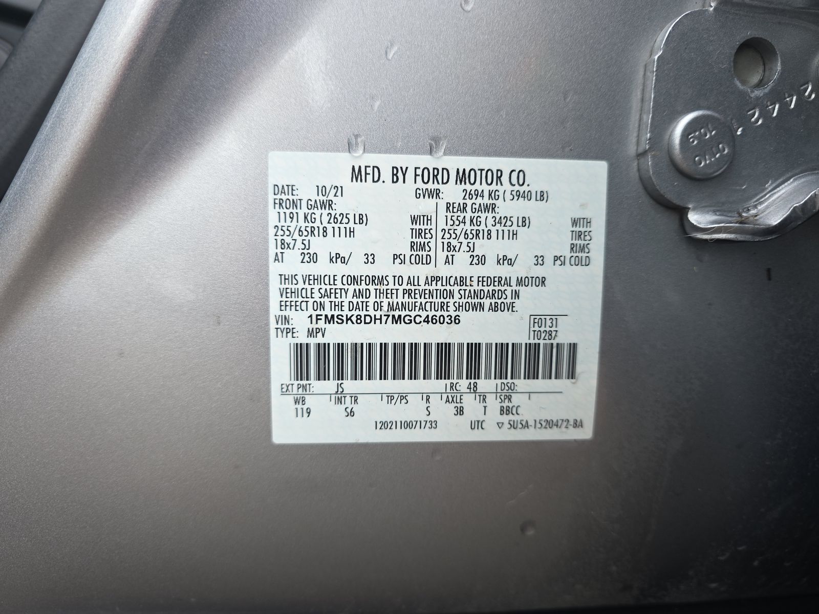 2021 Ford Explorer XLT AWD