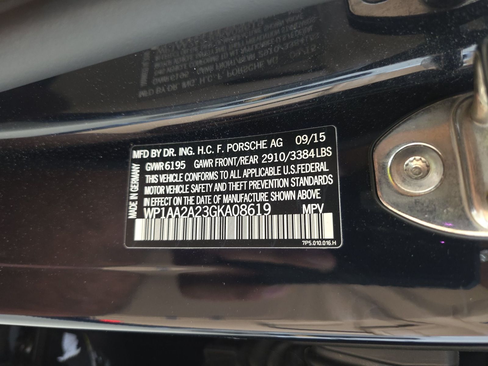 2016 Porsche Cayenne Base AWD