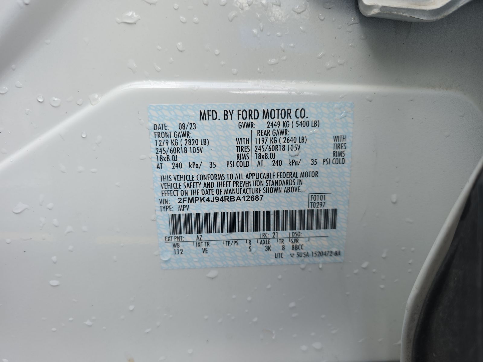 2024 Ford Edge SEL AWD