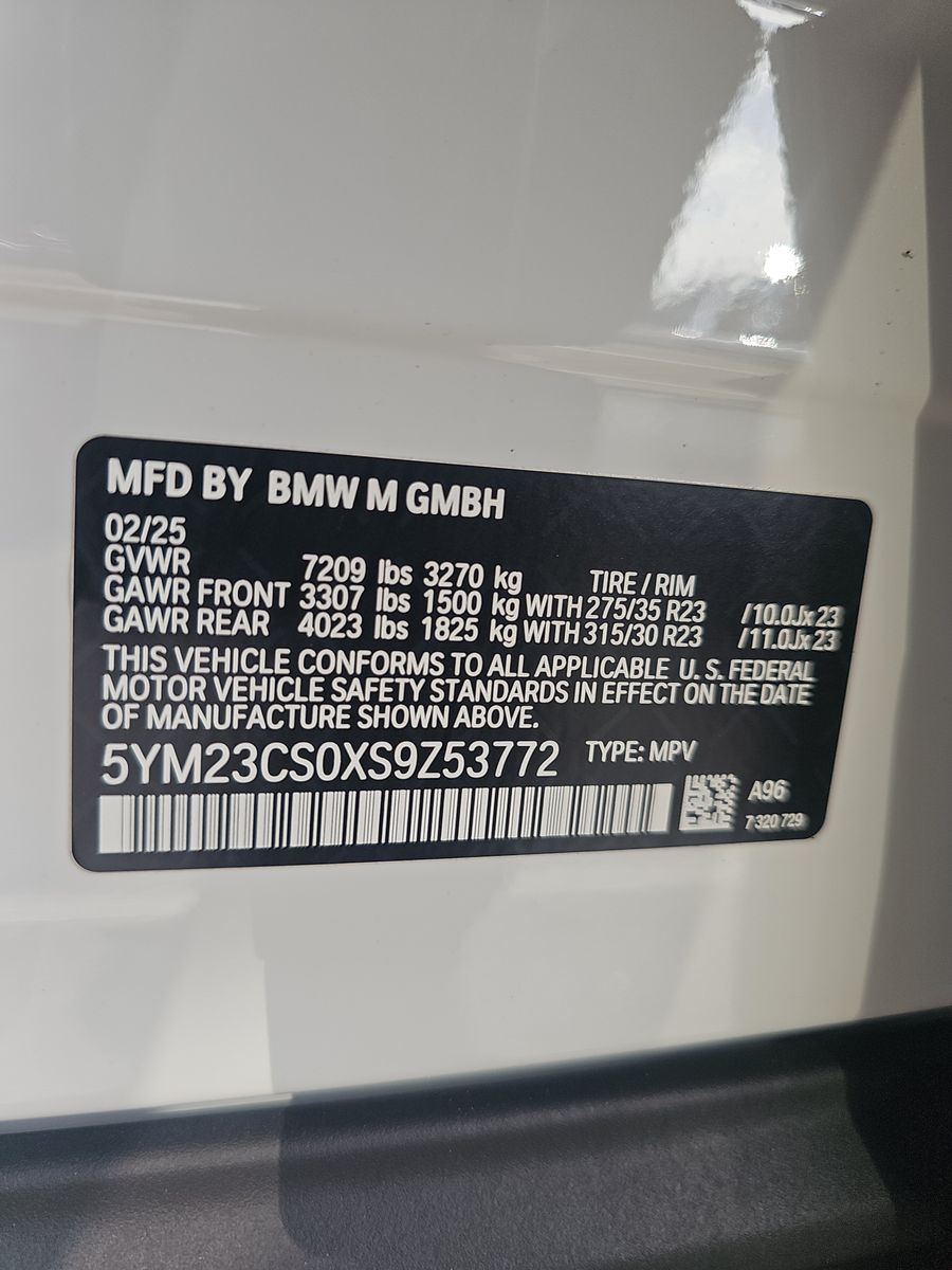 2025 BMW XM Base AWD