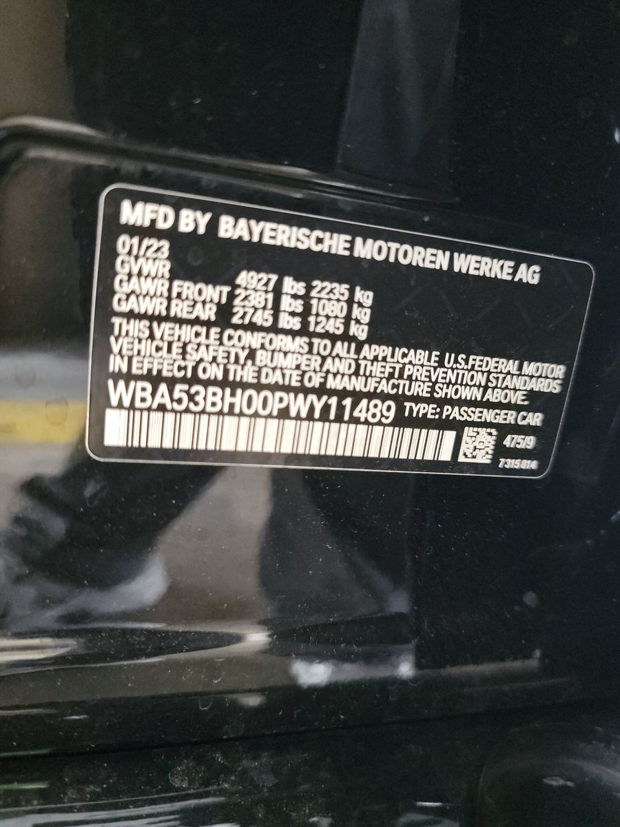 2023 BMW 5 Series 530i RWD