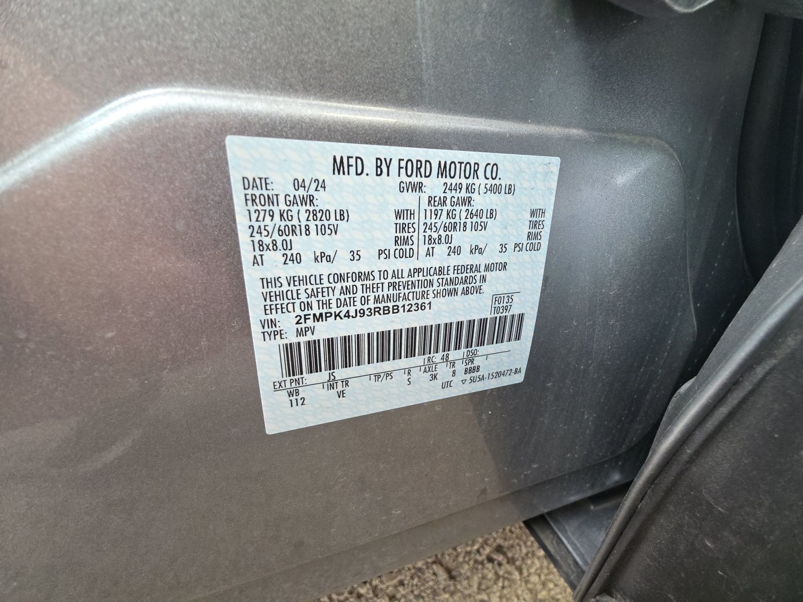 2024 Ford Edge SEL AWD