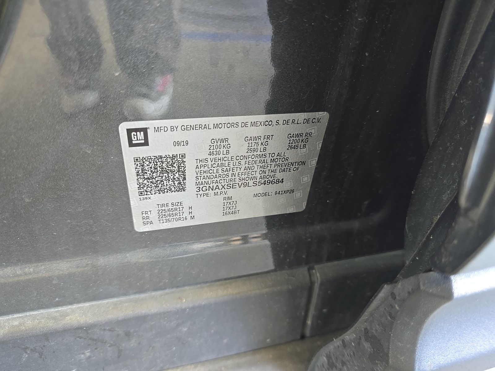 2020 Chevrolet Equinox LS AWD