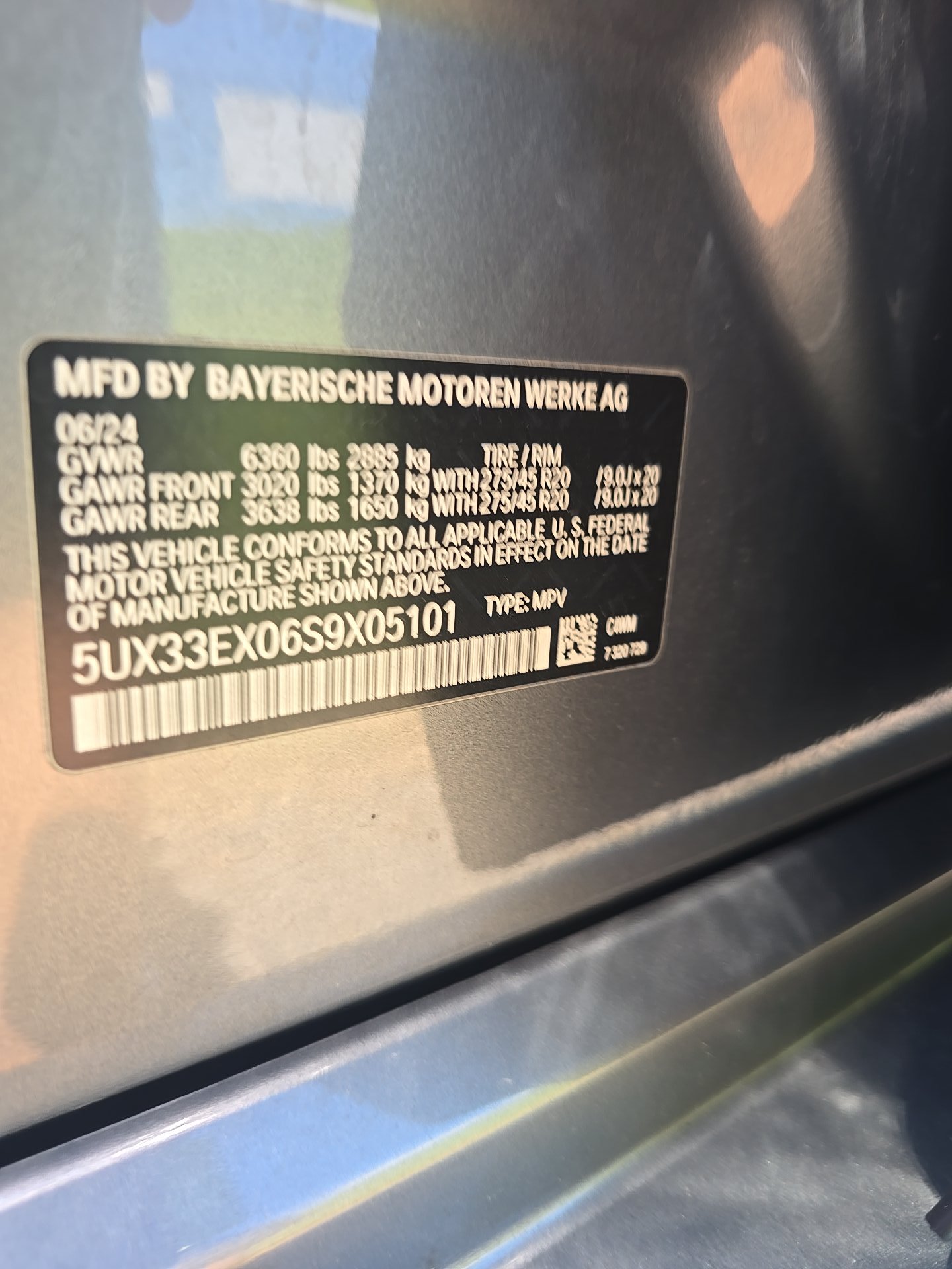 2025 BMW X6 xDrive40i AWD