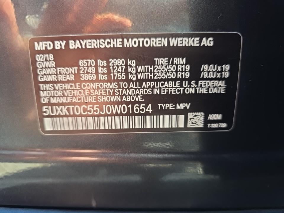 2018 BMW X5 xDrive40e iPerformance AWD