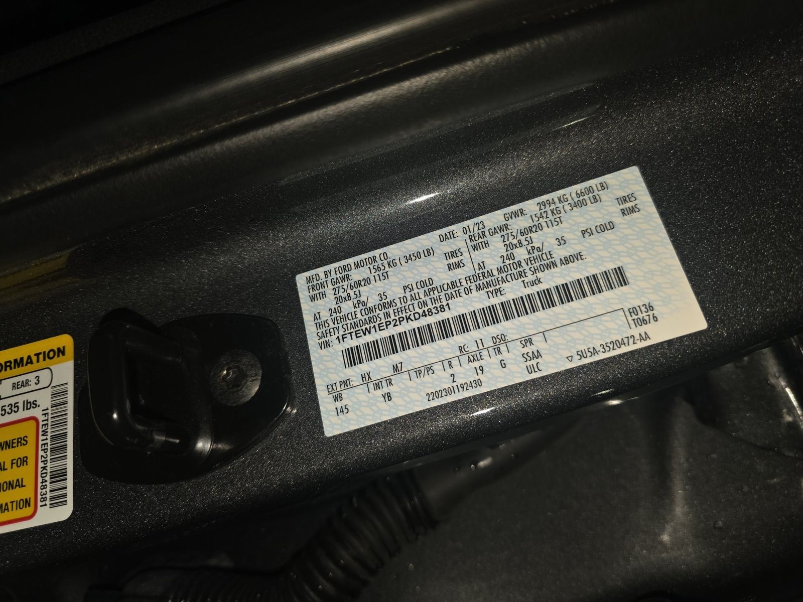 2023 Ford F-150 XLT AWD