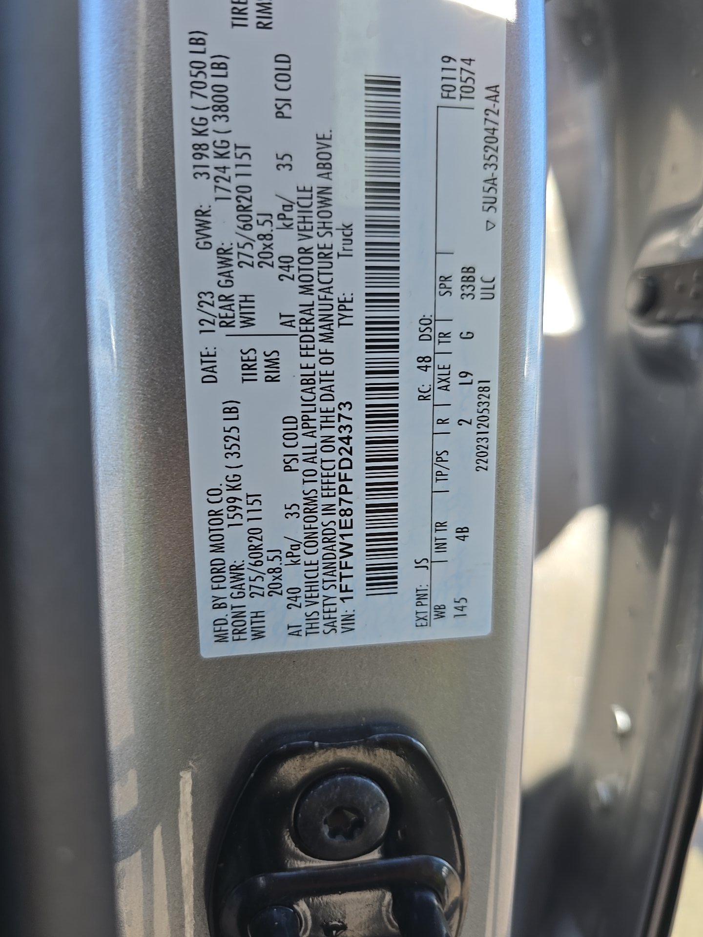 2023 Ford F-150 XLT AWD