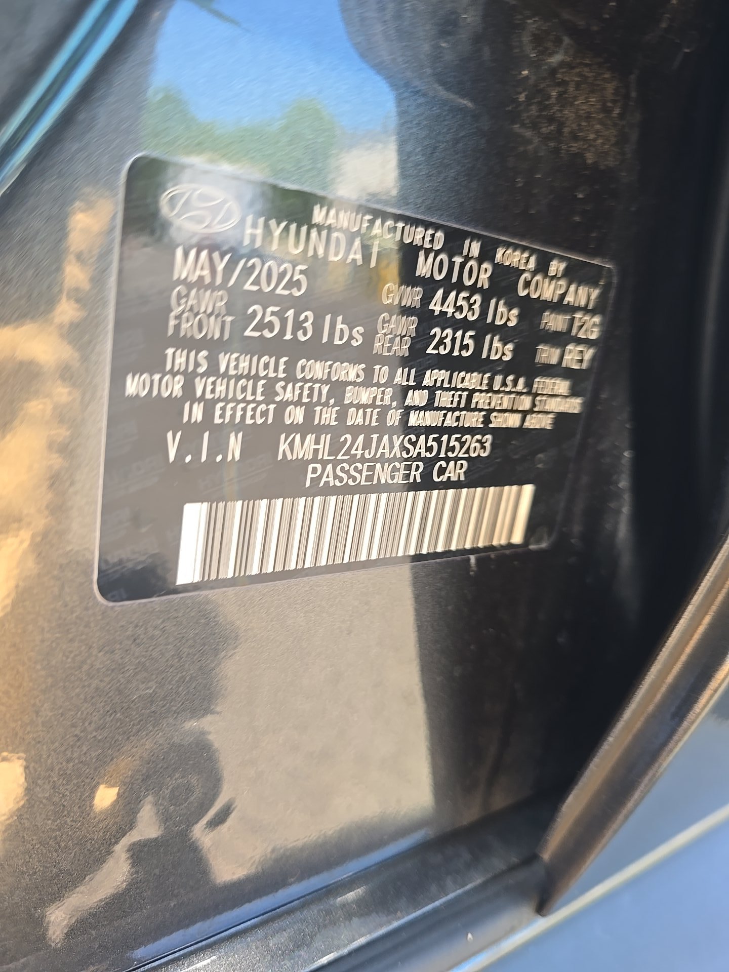 2025 Hyundai Sonata SE FWD