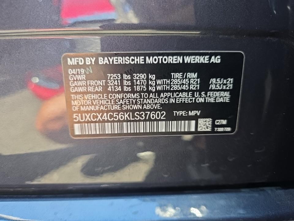 2019 BMW X7 xDrive50i AWD