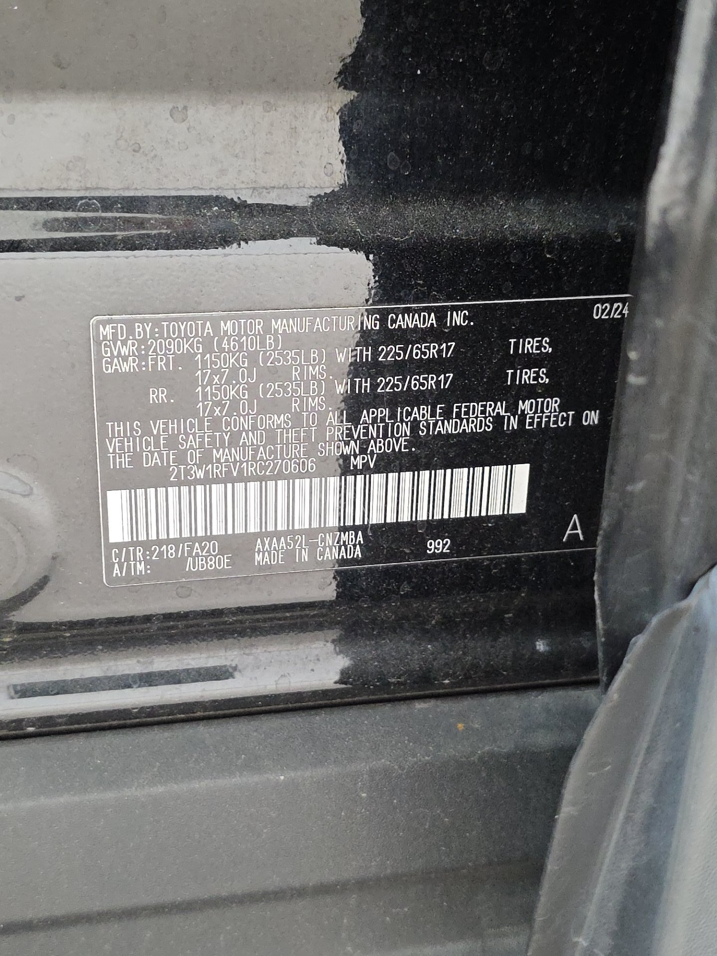 2024 Toyota RAV4 XLE FWD