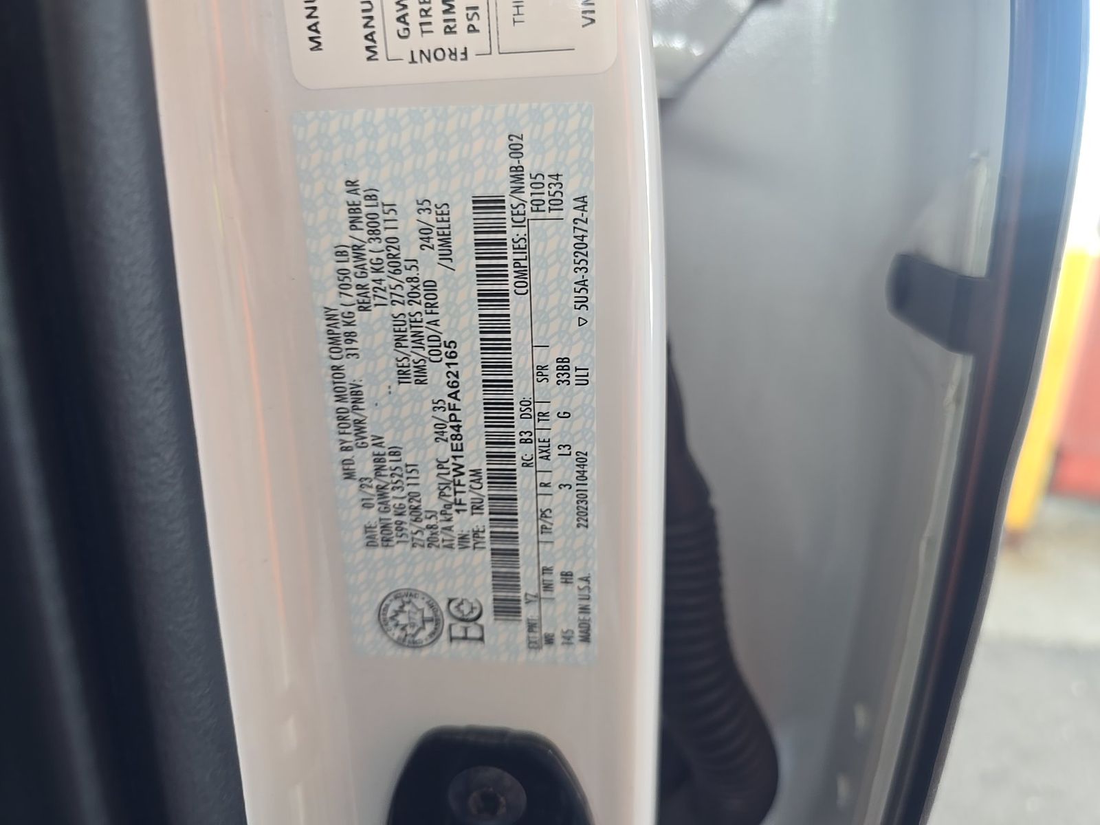 2023 Ford F-150 Lariat AWD
