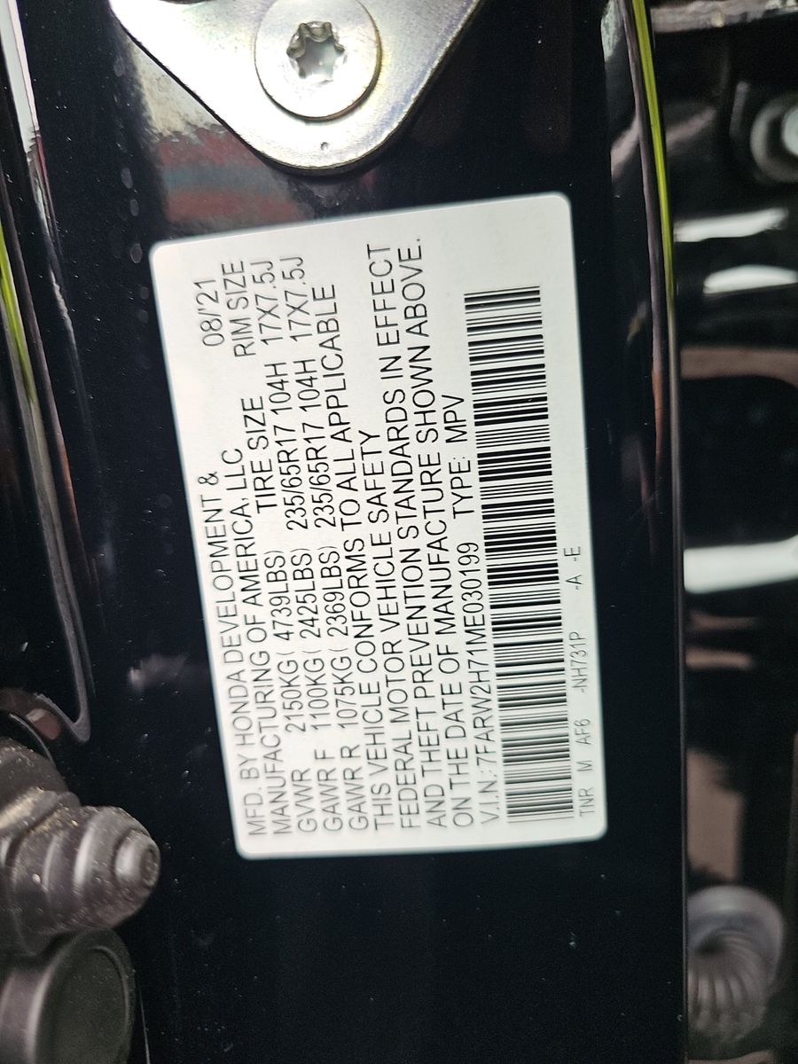 2021 Honda CR-V Special Edition AWD