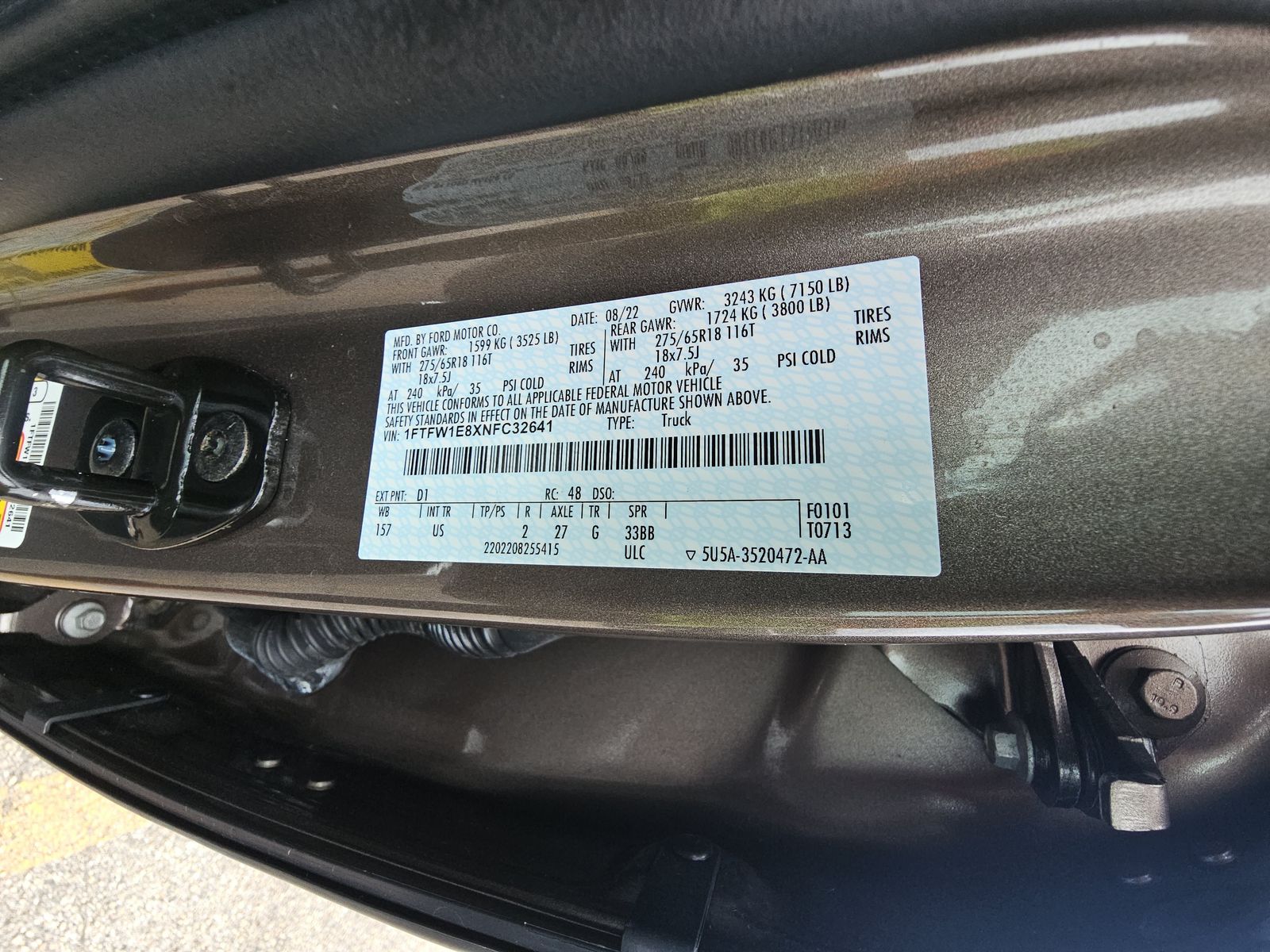 2022 Ford F-150 XLT AWD