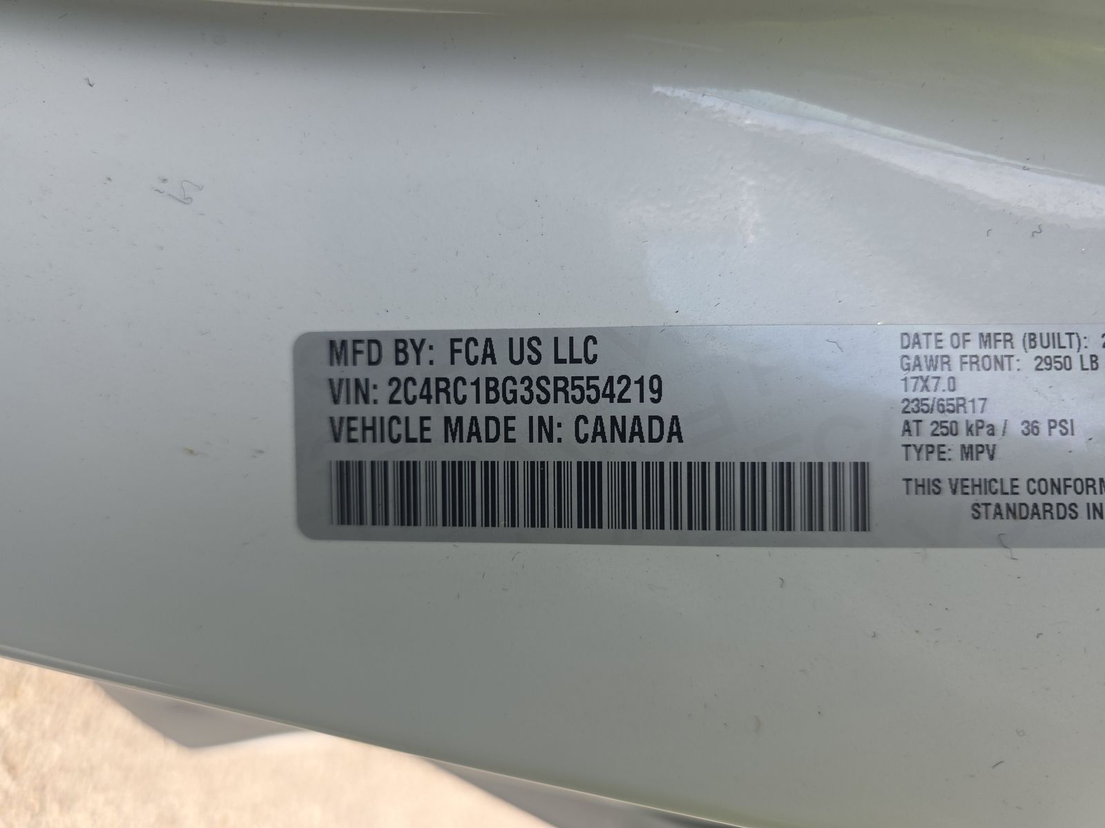 2025 Chrysler Pacifica Select FWD