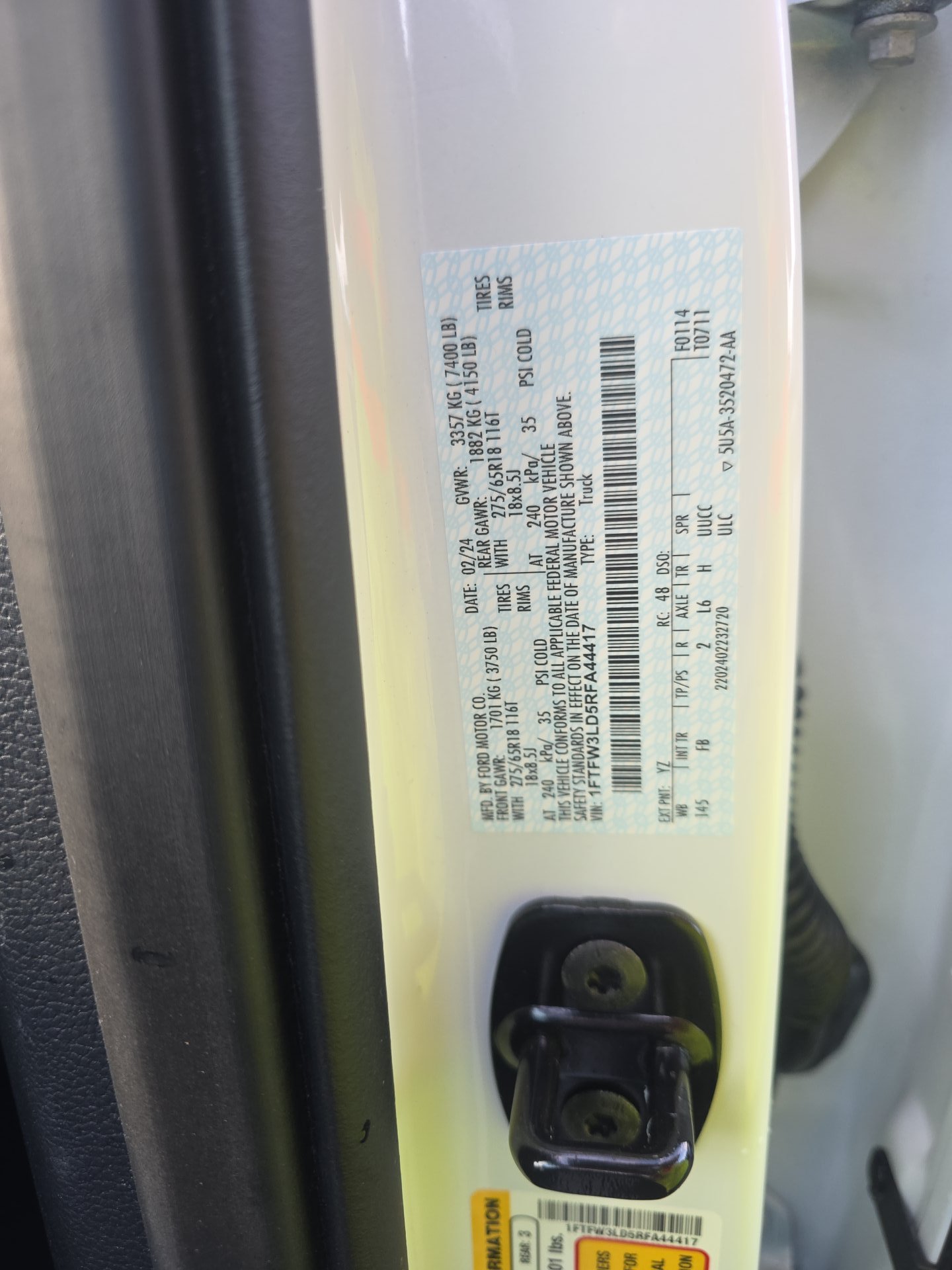 2024 Ford F-150 Hybrid XLT AWD