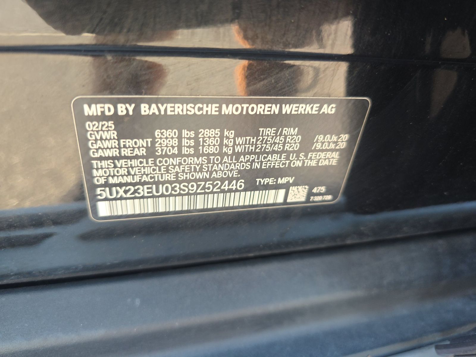 2025 BMW X5 xDrive40i AWD