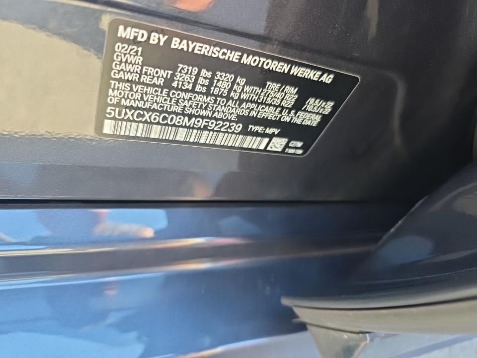 2021 BMW X7 M50i AWD