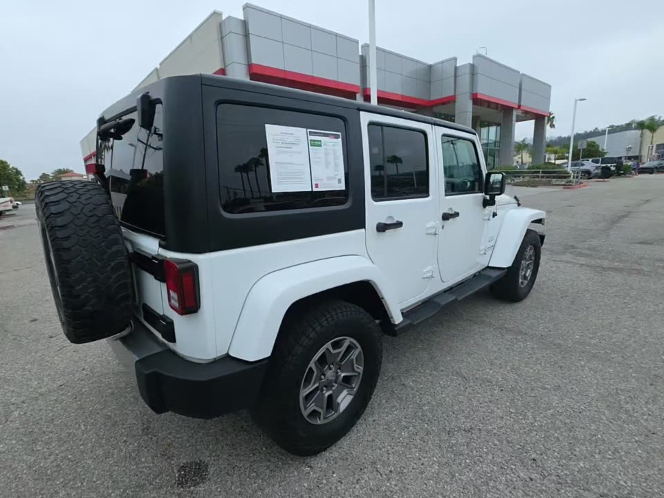 2018 Jeep Wrangler Unlimited Sahara AWD