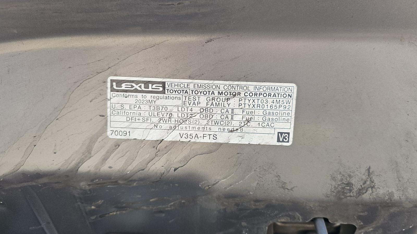 2023 Lexus LX LX 600 F SPORT AWD