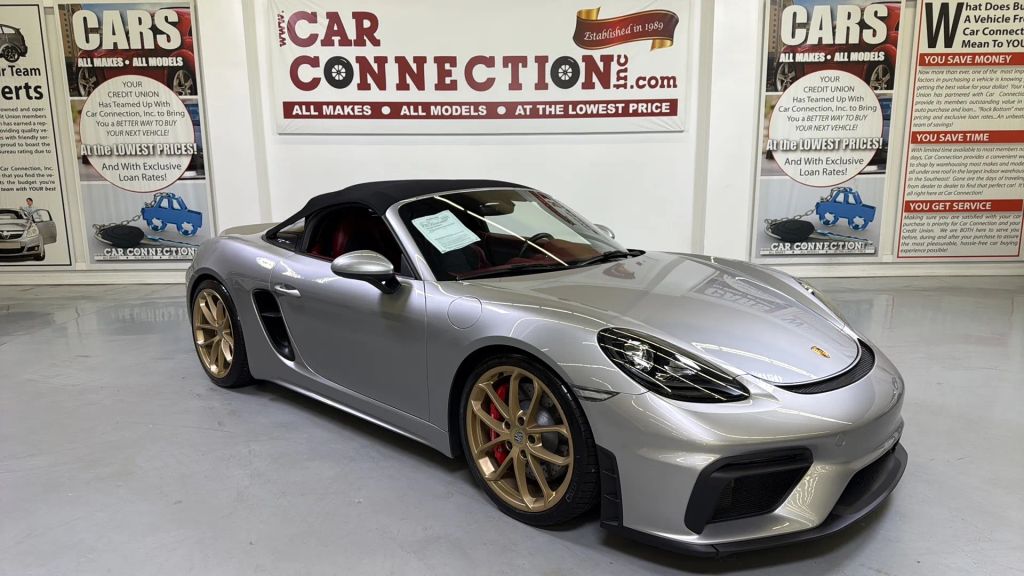 2022 Porsche 718 Boxster Spyder RWD