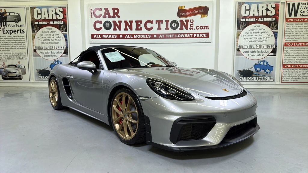 2022 Porsche 718 Boxster Spyder RWD