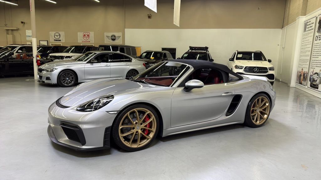2022 Porsche 718 Boxster Spyder RWD