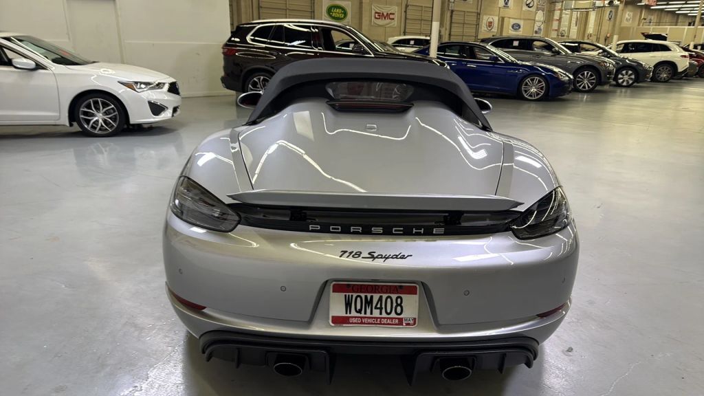 2022 Porsche 718 Boxster Spyder RWD
