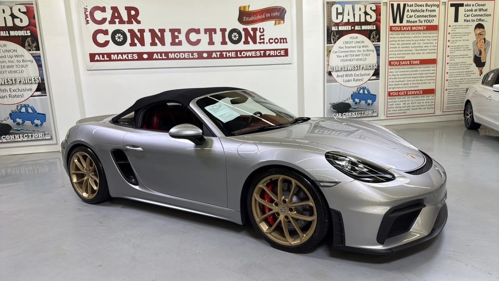 2022 Porsche 718 Boxster Spyder RWD