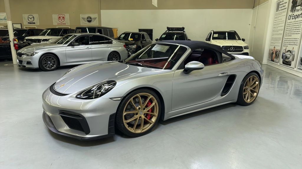 2022 Porsche 718 Boxster Spyder RWD