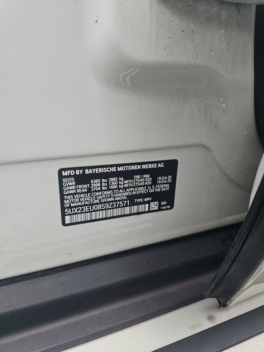 2025 BMW X5 xDrive40i AWD