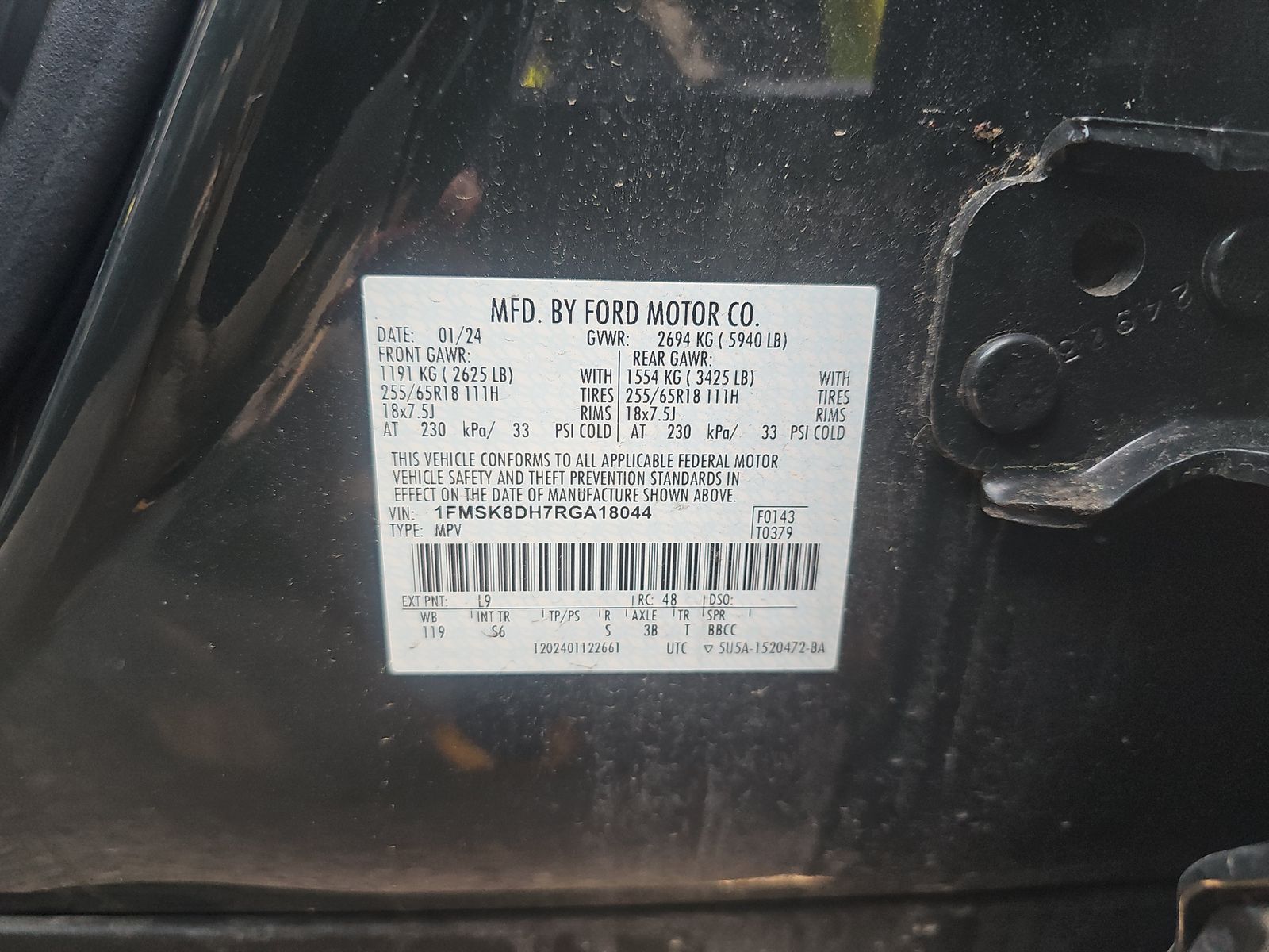 2024 Ford Explorer XLT AWD